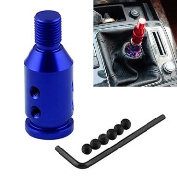 Blue Car Threaded Shifter Gear Shift Knob Adapter 12 x 1.25 - 1