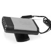 12V Car Heater & Fan, Windscreen Demister Defroster, Purification, Grey - 2