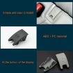 Audi A4 2009-2016 Grey Car Rear Child Seat Isofix Cover - 5