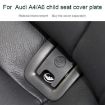 Audi A6 2013-2018 Grey Car Rear Child Seat Isofix Cover - 4