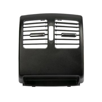 Mercedes-Benz W204 Rear AC Outlet Panel 2007-2014, Left Drive, Black - 1
