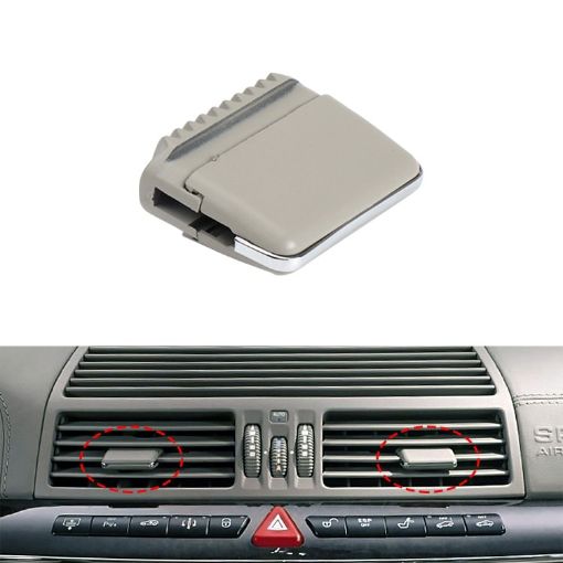 Mercedes-Benz S Class W220 1998-2005 AC Switch Paddle Grey - 1