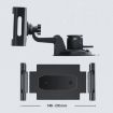 Dashboard Tablet Holder with PU Suction Cup & Tray for Car Windshield - 3