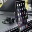 Dashboard Tablet Holder with PVC Suction Cup & Tray for Car Windshield - 1