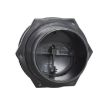 60mm Round AC Air Outlet Vent for RV Bus Boat Yacht Auto (Black) - 4