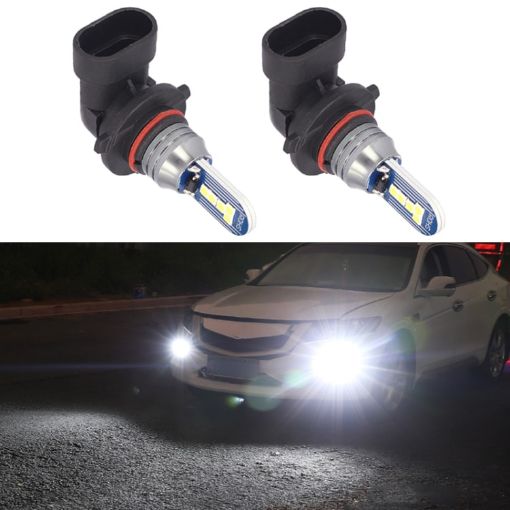 1 Pair 9005 DC12V 7.8W Car LED Fog Light - White Light - 1