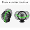 Portable Car Air Outlet Cooling Fan F203B with Aromatherapy - Electric - 5