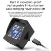 Universal Motorcycle Wireless Solar TPMS Tire Pressure Alarm System - 6