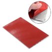 Portable Car Sunshade Makeup Mirror - Stainless Steel, 150x80mm Vanity - 4
