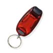 Portable Bicycle Taillight Helmet Light Running Warning Keychain (Red) - 1