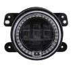 2 PCS 12V-30V 30W 1440LM 12LED 4" Car Fog Light Black Background - 3