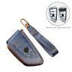 BMW Blade Style Cowhide Leather Key Cover - Brown Key Case - 3