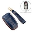 Hallmo Brown Cowhide Leather Key Cover for Haval H6 - 3