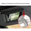 Mercedes-Benz S Class W220 Sun Visor Mirror 1998-2005 (Black) - 5