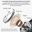 K10 Motorcycle Bluetooth Helmet Headset with White Hard Pole Microphone - 8