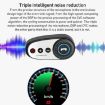 K10 Motorcycle Bluetooth Helmet Headset with White Hard Pole Microphone - 9