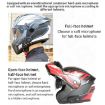 K10 Motorcycle Bluetooth Helmet Headset with Carbon Fiber Microphone - 3