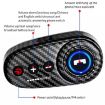 K10 Motorcycle Bluetooth Helmet Headset with Carbon Fiber Microphone - 4