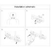 CSJY-3001 Car Child Safety Seat LATCH Bracket Headrest Fixer - 5