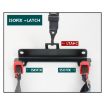 Isofix Child Seat Latch Retainer for Ford Focus - ZL-2013 Car Model - 6