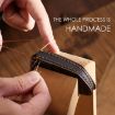 Hyundai 5-Button Key Case - Hallmo Cowhide Leather Cover (Black) - 6