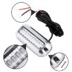 MK-027 27LED Waterproof Stainless Steel Underwater Light 10-30V (2 PCS) - 3