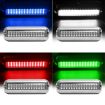 MK-042 42LEDs Waterproof Stainless Steel Underwater Light 10-30V Blue - 2