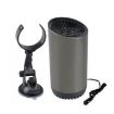 12V Car High-Power Cylinder Heater Defogger Defroster with Holder - 2