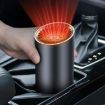 12V Car High-Power Cylinder Heater Defogger Defroster with Holder - 6