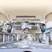 SHUNWEI SD-2414 Car Anti-glare Rear-view Mirror 244x90mm - 7
