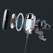 Magnetic 15W Car Wireless Charger Stand for Mobile Phones - 3