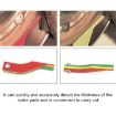 Car Brake Pad Thickness Measuring Tool - Scale Ruler for Accurate Measurement - 6