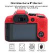 Canon EOS R10 Red Soft Silicone Protective Case - Durable Camera Cover - 4