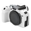 Canon EOS R10 White Soft Silicone Protective Case - Durable Cover - 1