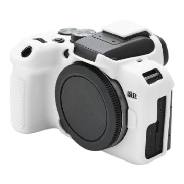 Canon EOS R10 White Soft Silicone Protective Case - Durable Cover - 1