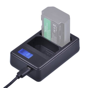 Dual Channel LCD Battery Charger for Sony NP-FZ100 & A9 (ILCE-9) - 1