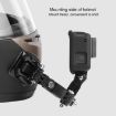 Cycling Helmet Mount Set for GoPro, Insta360, DJI - J-Hook & Screw - 5