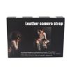 Left Shoulder Leather Camera Strap: Quick Release, Anti-Slip, Metal Hook - 4