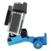 Motorcycle Rearview Mirror Bracket for GoPro, Insta360, DJI Osmo (Blue) - 4