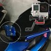 Motorcycle Rearview Mirror Bracket for GoPro, Insta360, DJI Osmo (Silver) - 8