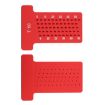 T60 T-Shaped Aluminum Alloy Woodworking Holes Ruler Tool - 4