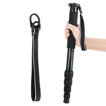 BEXIN MAS325 Portable DSLR Camera Monopod Holder - Aluminum Alloy, Black - 1