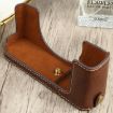 FUJIFILM XE4 PU Leather Camera Half Case Base, 1/4" Thread, Coffee - 2