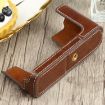 FUJIFILM XE4 PU Leather Camera Half Case Base, 1/4" Thread, Coffee - 4