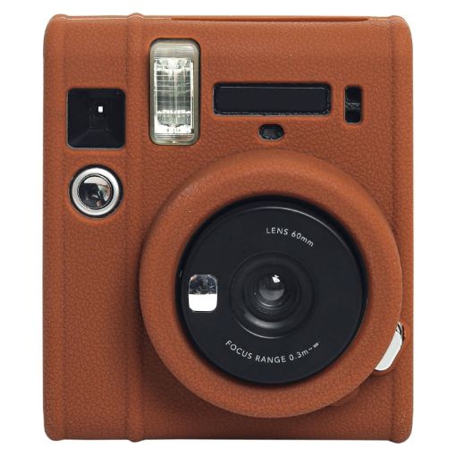 Fujifilm Instax Mini 40 Soft Silicone Protective Case - Brown - 1
