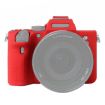 Sony A7R4 Red Soft Silicone Protective Case - Durable Camera Cover - 1