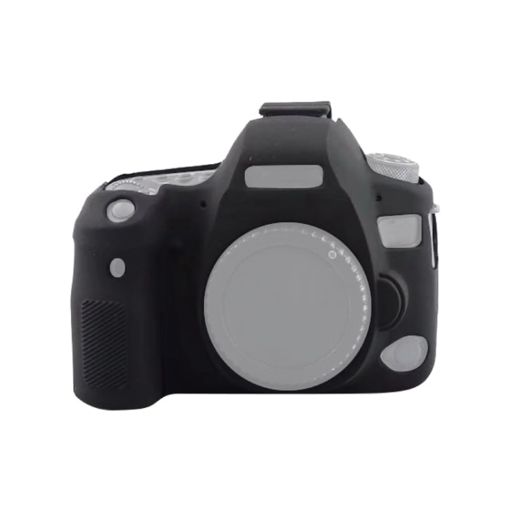 Canon EOS 6D Mark II Black Soft Silicone Protective Case - 1