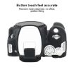 Canon EOS 200D/Mark II Black Soft Silicone Protective Case - 5
