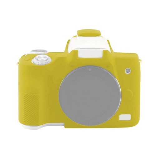Canon EOS M50 Mark II/M50 II Yellow Soft Silicone Protective Case - 1