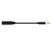 5 PCS 13cm Metal 3.5mm Audio Adapter Cable 4 Pole Female to 3 Pole Male - 2